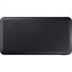 POWERBANK TRUST PRIMO SLIM 10000MAH 2A USB + USB-C + MICRO-USB ECO BLACK