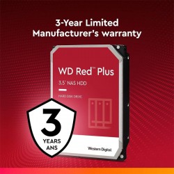 DISCO DURO WESTERN DIGITAL 6TB 3,5 RED PLUS NAS SATA3 256MB