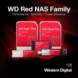 DISCO DURO WESTERN DIGITAL 6TB 3,5 RED PLUS NAS SATA3 256MB