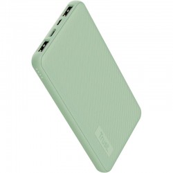 POWERBANK TRUST PRIMO SLIM 10000MAH X2 USB-A + USB-C + MICRO-USB ECO GREEN