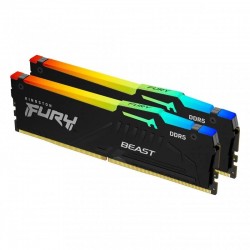 MEMORIA RAM 32GB (2X16GB) KINGSTON FURY BEAST DDR5 5200MHZ RGB