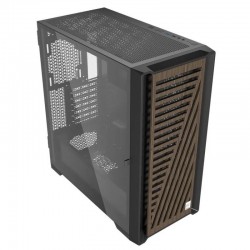 CAJA ORDENADOR GAMING PHOENIX ARTISAN NOBLE BLACK FRONTAL MADERA ATX