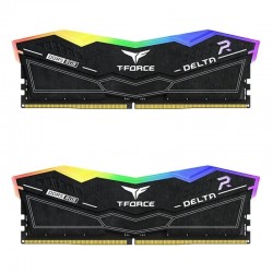 KIT MEMORIA RAM TEAMGROUP DELTA 32GB (2X16GB) DDR5 5600MHZ RGB CL36 BLACK