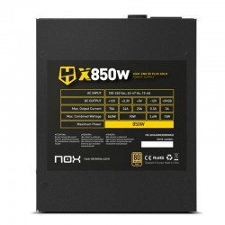 FUENTE DE ALIMENTACION NOX HUMMER X 850W 80+ MODULAR  GOLD