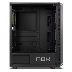 CAJA ORDENADOR GAMING NOX HUMMER INFINITY GAMA RAINBOW ATX RGB BLACK