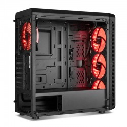 CAJA ORDENADOR GAMING NOX HUMMER TGX RAINBOW ATX RGB BLACK