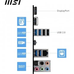 PLACA BASE MSI PRO Z790-S WIFI ATX 4XDDR5 HDMI + DP