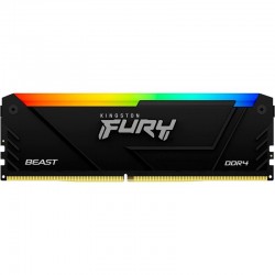 MEMORIA RAM 16GB KINGSTON DDR4 3200MHZ FURY BEAST CL16 1.35V RGB