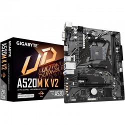 PLACA BASE GIGABYTE GA-A520M-K AMD AM4 HDMI + VGA