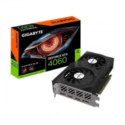 TARJETA DE VIDEO NVIDIA GIGABYTE RTX4060 WINDFORCE OC 8GB HDMI DP GDRR6 PCI