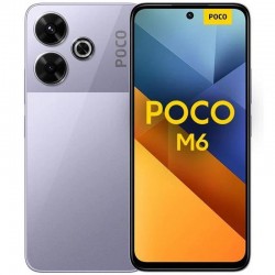 SMARTPHONE XIAOMI POCO M6 6.79 FHD+ HELIO G91 6GB/128GB/108MP/NFC/4G PURPLE