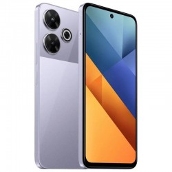 SMARTPHONE XIAOMI POCO M6 6.79 FHD+ HELIO G91 6GB/128GB/108MP/NFC/4G PURPLE