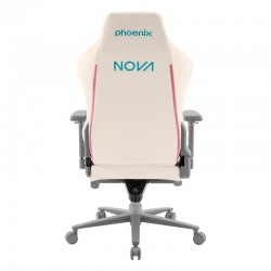 SILLA GAMING PHOENIX NOVA CUERO CREAM EDITION WHITE/PINK