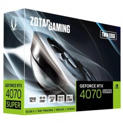 TARJETA DE VIDEO ZOTAC RTX4070 SUPER TWIN EDGE 12GB GDDR6X PCI 4.0