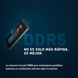 MEMORIA SODIMM 16GB CRUCIAL DDR5 4800MHZ