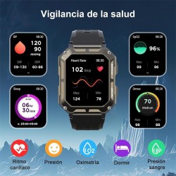 SMARTWATCH RELOJ CUBOT C20 PRO BT IP68 BLACK