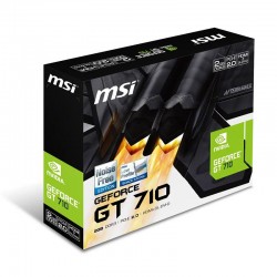 TARJETA DE VIDEO MSI GT710 2GB VGA HDMI DVI LOW PROFILE