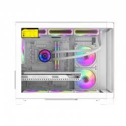 ORDENADOR GAMING HYPE M RGB R5 5600G/32GB/SSD1TB NVME/R.LIQ/750W/W11P WHITE