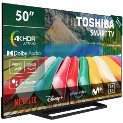 TELEVISOR TOSHIBA 50 LED UHD 4K USB SMART TV VIDAA WIFI BLUETOOTH HOTEL