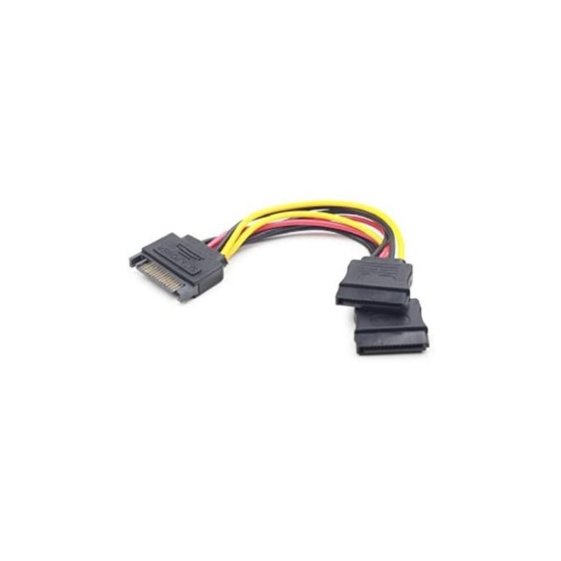 CABLE ALIMENTACION SERIAL ATA SATA GEMBIRD 0.15M