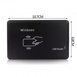 LECTOR DE TARJETAS RFID 125KHZ PORTABLE USB