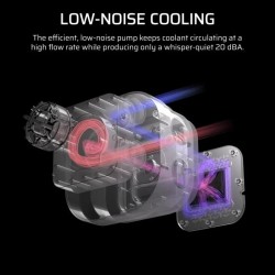 REFRIGERACION LIQUIDA CPU CORSAIR NAUTILUS 240MM ARGB WHITE