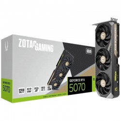 TARJETA DE VIDEO NVIDIA ZOTAC GAMING SOLID OC RTX5070 12GB GDDR7