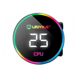 REFRIGERACION LIQUIDA CPU UNYKACH AQUASTORM RGB 240MM BLACK
