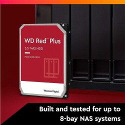 DISCO DURO WESTERN DIGITAL 6TB 3,5 RED PLUS NAS SATA3 256MB