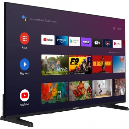 TELEVISOR DAEWOO 32 LED HD USB SMART TV ANDROID WIFI BLUETOOTH
