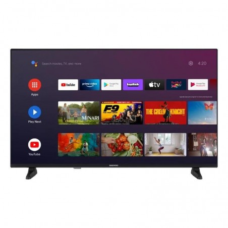TELEVISOR DAEWOO 40 LED UHD USB SMART TV ANDROID WIFI BLUETOOTH HOTEL