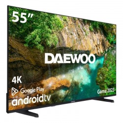 TELEVISOR DAEWOO 55 LED 4K UHD USB SMART TV ANDROID WIFI HOTEL