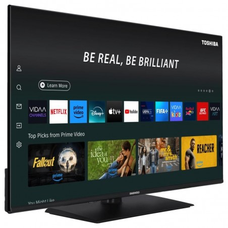 TELEVISOR DAEWOO 43 LED 4K UHD USB SMART TV WIFI BLUETOOTH HOTEL