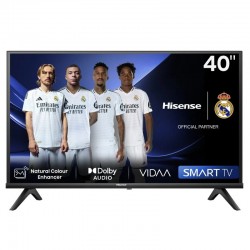 TELEVISOR HISENSE 40 LED FHD USB SMART TV VIDAA WIFI DOLBY AUDIO