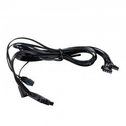 PACK 3 VENTILADORES 12CM UNYKACH CANDY 30 ARGB + CONTROLADORA