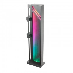 SOPORTE MARS GAMING PARA TARJETA DE VIDEO MAGNETICO RGB BLACK