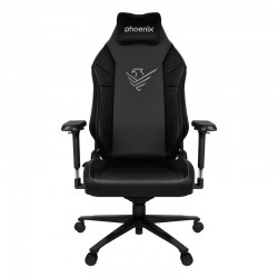 SILLA GAMING PHOENIX CUERO MONARCH TALLA R BLACK