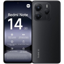 SMARTPHONE XIAOMI REDMI NOTE 14 6.67 6GB/128GB/108MP/NFC/5G BLACK