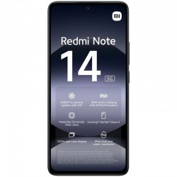 SMARTPHONE XIAOMI REDMI NOTE 14 6.67 6GB/128GB/108MP/NFC/5G BLACK