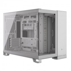 CAJA ORDENADOR GAMING CORSAIR 2500X CRISTAL TEMPLADO WHITE