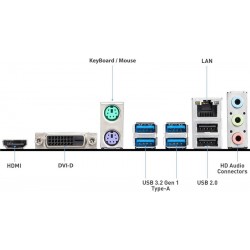 PLACA BASE MSI A520M-A PRO AMD AM4 DVI + HDMI