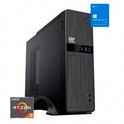 ORDENADOR ONEWAY POLARIS SFF RYZEN 3 4100/8GB/SSD500NVME/GT710/W11PRO