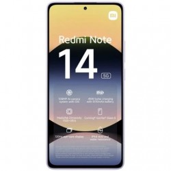 SMARTPHONE XIAOMI REDMI NOTE 14 6.67 8GB/256GB/108MP/NFC/5G PURPLE