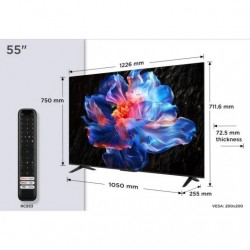 TELEVISOR TCL 55 UHD 4K USB SMART TV ANDROID WIFI BLUETOOTH