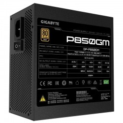 FUENTE DE ALIMENTACION GIGABYTE 850W 80+ MODULAR ATX GOLD