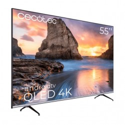 TELEVISOR QLED CECOTEC 55 UHD 4K SMART TV ANDROID WIFI BLUETOOTH DOLBY
