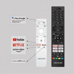 TELEVISOR QLED CECOTEC 55 UHD 4K SMART TV ANDROID WIFI BLUETOOTH DOLBY