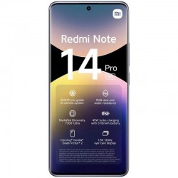 SMARTPHONE XIAOMI REDMI NOTE 14 PRO 6.67 FHD+ 8GB/256GB/200MP/NFC/5G PURPLE