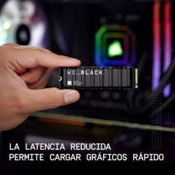 DISCO DURO WESTERN DIGITAL BLACK 2TB M2 2280 NVME PCIE 4.0 DISIPADOR