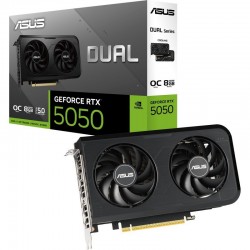 TARJETA DE VIDEO ASUS DUAL NVIDIA RTX5050 8GB OC GDRR6 PCIE 5.0